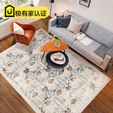 圣瓦伦丁 美式地毯客厅茶几垫 现代简约卧室床边毯北欧欧式图案大