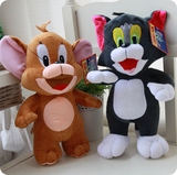 正版猫和老鼠公仔汤姆和杰瑞鼠杰里玩偶布娃娃毛绒玩具儿童礼物