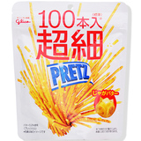 日本固力果glico PRETZ 百力滋超细100本入黄油烤薯条饼干棒