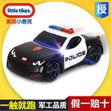 美国Little Tikes小泰克儿童警车电动车宝宝男孩玩具礼物触动赛车