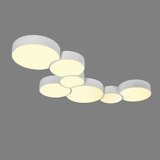 LED吸顶灯北欧宜家极简设计师创意组合苹果吸顶灯客厅吧台前台灯