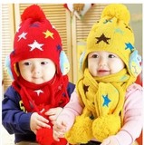 韩国婴儿帽子秋冬儿童帽子宝宝帽子婴童帽子小孩帽子男女孩毛线帽