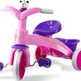 宝宝三轮车脚踏车小孩音乐灯光自行车玩具1-3岁幼儿童车生日礼物