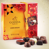 包邮 美国进口GODIVA歌帝梵混合巧克力27颗礼盒装 商务礼品礼物
