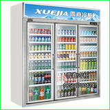 饮料水果保鲜柜立式展示冷柜 冷藏展示柜保温柜 冰柜展示柜