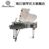 珠江钢琴恺撒堡系列正品时尚美观水晶材质 独特设计钢琴GH160YJ
