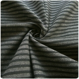 特价 黑灰色条纹亚麻布料|服装面料/上衣/裤子/裙子/窗帘桌布/DIY