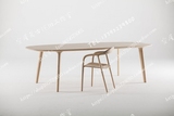 北欧 设计师纯实木餐桌椅咖啡桌原木书桌办公桌现代简约电脑桌