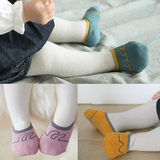 婴儿袜子春夏2016新款纯棉宝宝地板袜婴儿船袜防滑点胶男女童船袜