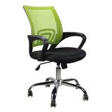简约透气网布办公椅转椅靠椅人体工学弓形电脑椅家用职员椅会议椅