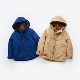 包邮品质童装外贸童装原单 儿童男童冬季加绒加厚棉服外套 保暖
