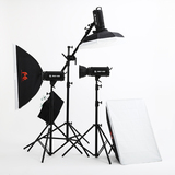 锐鹰 MAX-600W闪光灯 影室灯 小型摄影棚灯 摄影灯人像灯三灯套装