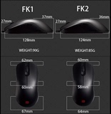 上海酷蕾 卓威ZOWIE FK1 / FK2 电竞游戏专用鼠标（黑色肤质版）