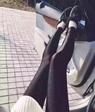 2016春夏新款正品Huang's葡萄牙打底光泽裤连裤袜外穿薄款瘦腿袜