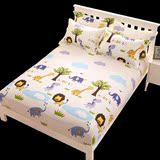 南极人纯棉床笠单件全棉床罩床单1.2m1.5米1.8席梦思床垫保护套子