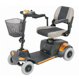 台湾进口美利驰S247老年人四轮代步车电动车残疾人轮椅助力车便携