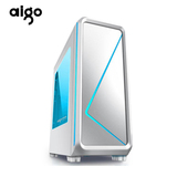 Aigo/爱国者 月光宝盒T10 LED灯机箱 办公家用台式机箱 电脑机箱