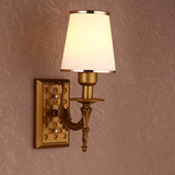 壁灯床头灯现代创意led墙壁灯卧室客厅楼梯中式过道单双头壁灯具