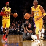 NBA骑士队23号詹姆斯球衣30号库里球衣湖人队24号科比篮球服套装