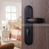 贝尔维帝门锁纯铜门锁欧式门锁仿古门锁纯铜黑色室内门锁美式门锁