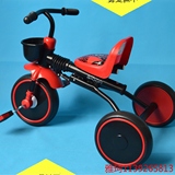 儿童三轮车宝宝小孩手推折叠脚踏带斗学步自行车1-2-3-4-5岁玩具