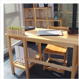 特价促销电脑桌桌子实木书桌办公桌写字台课桌儿童桌简易组装包邮