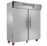 亿高RTP1000H热风食具餐盘消毒碗柜/不锈钢双门立式大型柜