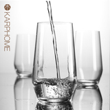 波米欧利 意大利原装进口水晶玻璃冷水杯 果汁杯 杯子