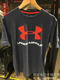 台湾代购 Under Armour 男子UA Sportstyle 大Logo短袖T恤1257615