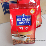 韩国咖啡 麦斯威尔速溶咖啡粉 500g 特浓纯黑咖啡 进口无糖纯咖啡