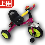 新款正品儿童三轮车加大座椅宝宝脚踏车简易轻便儿童自行车烤漆