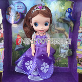 迪士尼索菲亚小公主苏菲亚芭比礼盒装沙龙洋娃娃女孩儿童玩具新年