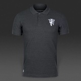 现货英国正品阿迪达斯新款红魔曼联球迷灰色短袖polo衫AP1798