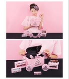 【铁人娜工作室】韩国正品代购 3CE 粉色 包装箱 化妆包