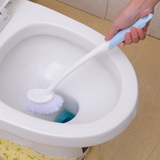 日本长柄马桶刷软毛卫生间坐便刷创意免洗剂清洁刷洗厕刷的刷子