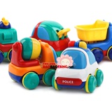 婴儿玩具儿童玩具车宝宝小车警车工程车玩具迷你小车可爱滑行车