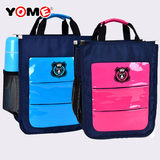 yome补习袋小学生手提袋 男女儿童手提包包美术书袋补课包手拎包