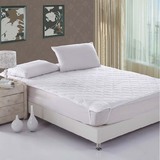 宾馆酒店床上用品白色席思床垫防滑垫夹棉保护垫床褥子1.21.51.8m
