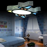 儿童房飞机现代卡通时尚简约个性可爱LED吸顶灯卧室灯男孩铁艺