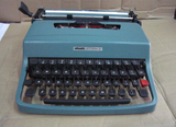 70年代墨西哥原产OLIVETTI lettera32金属壳英文打字机|正常使用