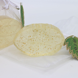 韩国进口正品 天然植物精油手工叶子金箔美容皂 送发泡网
