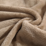 法兰绒毛毯夏季单人午睡休闲盖毯子学生珊瑚绒毛绒床单纯色空调毯