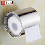 304不锈钢 卫生间厕所 创意圆筒纸巾架 卷纸厕纸架 手纸架 纸巾盒