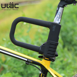 优力ULAC自行车锁防盗山地车锁单车抗液压剪U型锁U形公路车硅胶锁