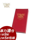 TIMEBOX效率手册2016年60K随身便携高档小A6年历日志防水笔记本子