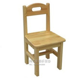 幼儿园实木椅儿童靠背小椅子幼儿樟子松椅子木制椅儿童橡木椅