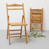 2016儿童椅子实木休闲椅竹子木头木质竹制品靠背宜家家具折叠椅