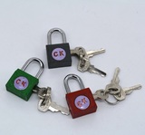 25mm 横开挂锁 小铁锁 信箱锁 箱包锁 抽屉锁防盗锁 从侧边开的锁