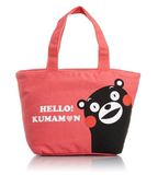 【日本代购正品】KUMAMON熊本熊拉链帆布包手提包—熊的问候