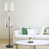 美式宜家简约客厅卧室创意书房落地台灯实木立式装饰北欧式落地灯